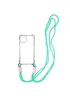 Чохол TPU CrossBody with straps для Apple iPhone 12 (6.1") Transparent