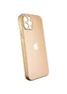 TPU + Glass чохол Matte Candy Full camera для Apple iPhone 12 Pro (6.1 ") Золотий
