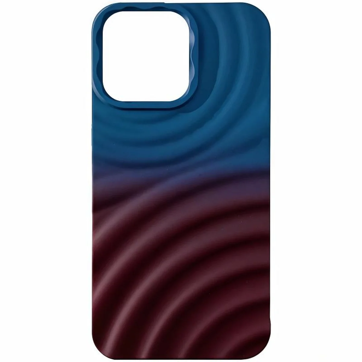 Чехол TPU ColorWave для Apple iPhone 12 Pro / 12 (6.1") Navy Blue / Plum