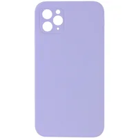 Чохол Silicone Case Lakshmi Square Full Camera для Apple iPhone 12 (6.1") Бузковий / Dasheen