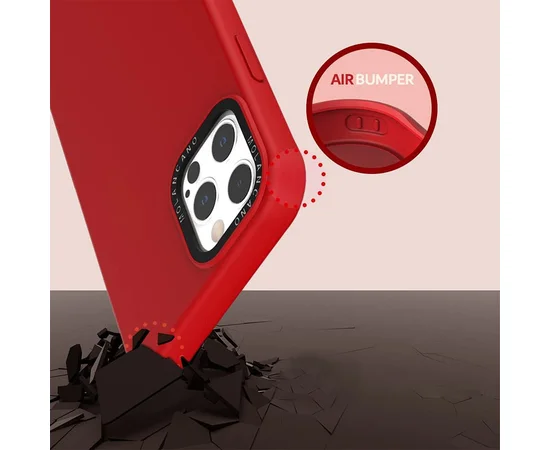 TPU чехол Molan Cano MIXXI для Apple iPhone 12 Pro / 12 (6.1") Красный