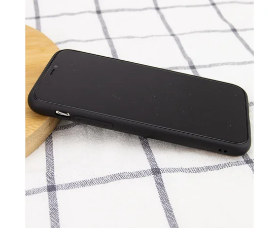 Кожаный чехол Xshield для Apple iPhone 12 Pro (6.1") Черный / Black