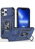 Ударопрочный чехол Camshield Army Ring для Apple iPhone 12 Pro / 12 (6.1") Синий / Navy