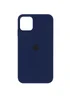 Чехол Silicone Case Full Protective (AA) для Apple iPhone 12 Pro / 12 (6.1") Синий / Deep navy