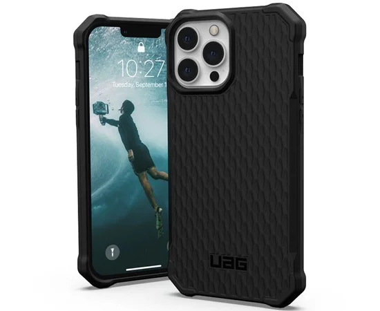 Чехол TPU UAG ESSENTIAL Armor для Apple iPhone 12 Pro / 12 (6.1") Черный