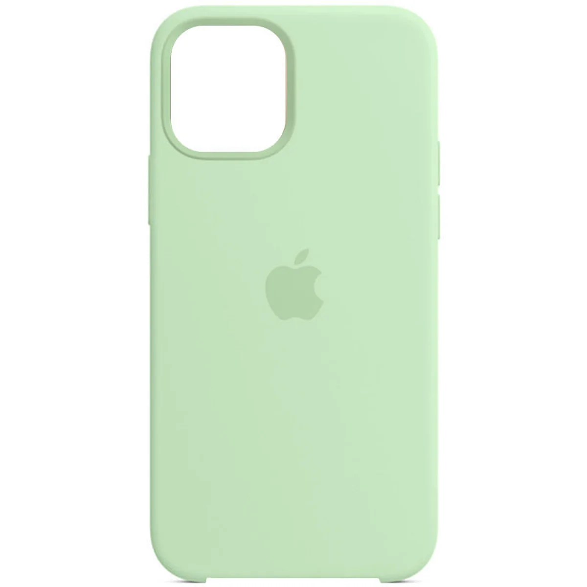 Чехол Silicone Case (AA) для Apple iPhone 12 Pro / 12 (6.1") Зеленый / Pistachio