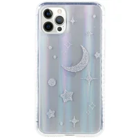 TPU + Glass чохол Aurora Space для Apple iPhone 12 Pro / 12 (6.1 ") Місяць