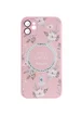 TPU+PC чехол Secret Garden with MagSafe для Apple iPhone 12 (6.1") Pink