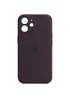 Чохол Silicone Case Full Camera Protective (AA) для Apple iPhone 12 (6.1") Фіолетовий / Elderberry