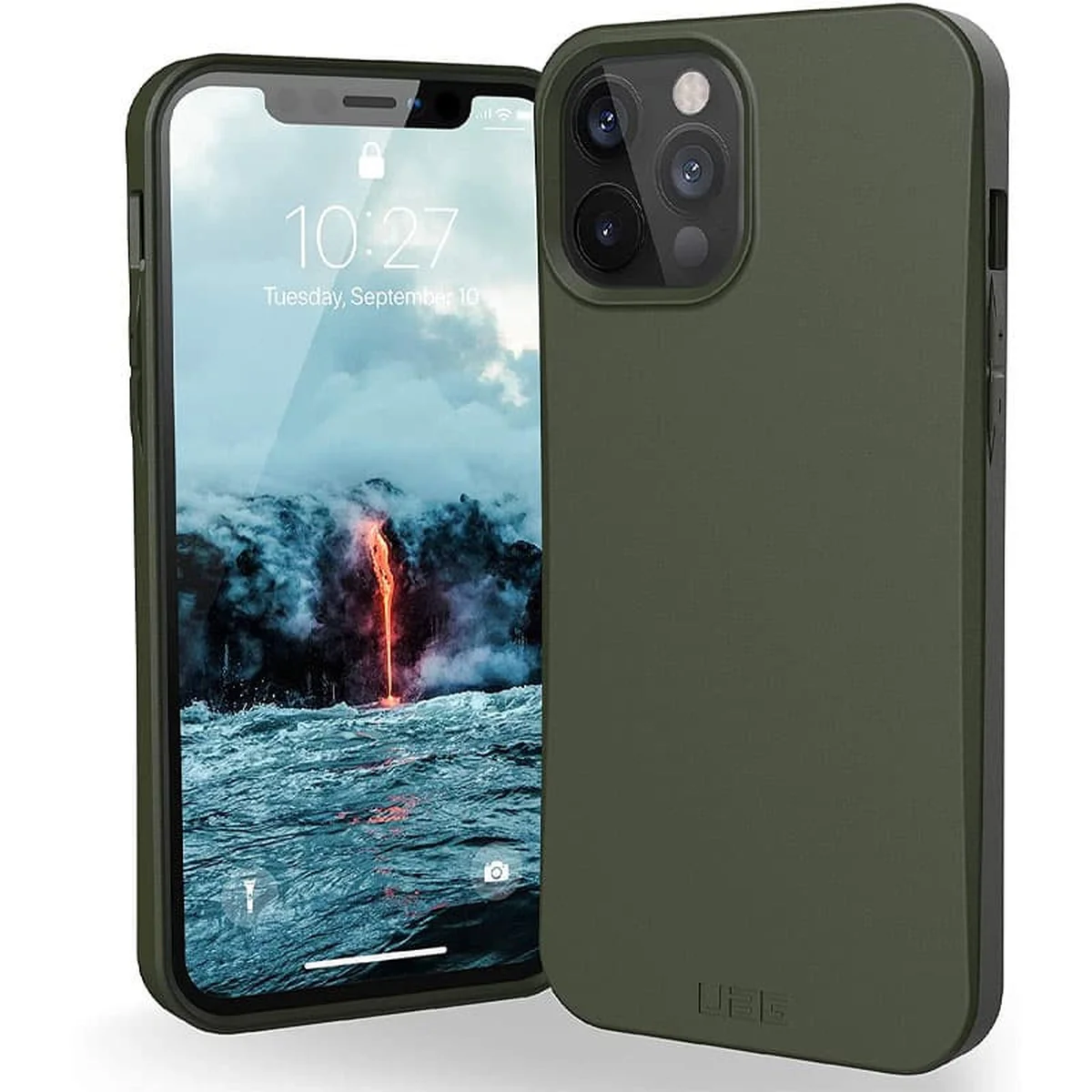 Чехол UAG OUTBACK BIO для Apple iPhone 12 Pro / 12 (6.1") Зеленый