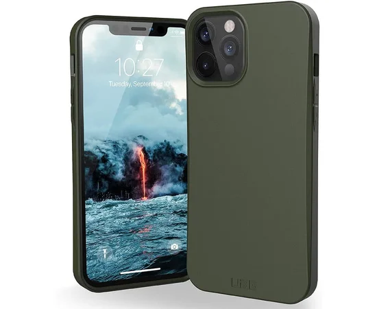 Чехол UAG OUTBACK BIO для Apple iPhone 12 Pro / 12 (6.1") Зеленый