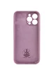 Чехол Silicone Case Lakshmi Square Full Camera для Apple iPhone 12 Pro (6.1") Лиловый / Lilac Pride
