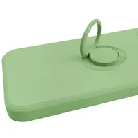 Чохол TPU Candy Ring Full Camera для Apple iPhone 12 Pro (6.1 ") М'ятний / Mint