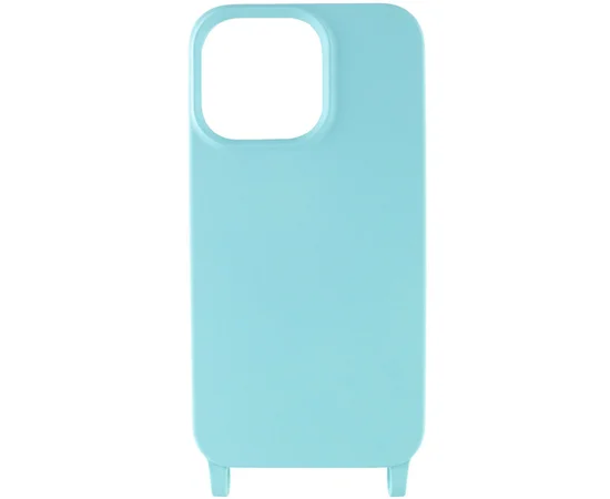 Чехол TPU two straps California для Apple iPhone 12 Pro / 12 (6.1") Бирюзовый / Marine Green