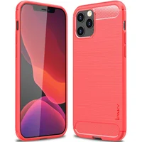 TPU чохол iPaky Slim Series для Apple iPhone 12 Pro / 12 (6.1 ") Червоний