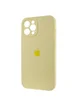 Чохол Silicone Case Full Camera Protective (AA) Apple iPhone 12 Pro (6.1") Жовтий / Mellow Yellow