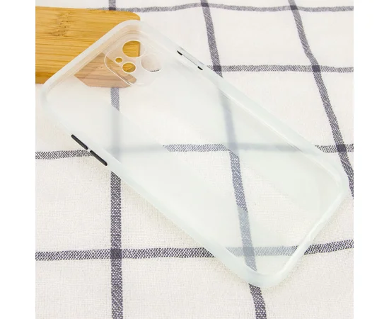 Чехол TPU Glossy Line Full Camera для Apple iPhone 12 (6.1") Матовый