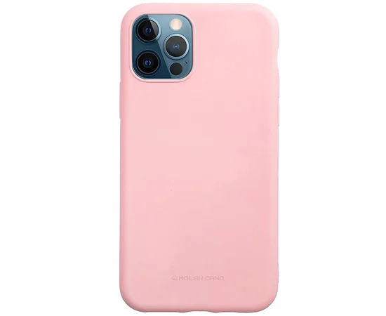 TPU чехол Molan Cano Smooth для Apple iPhone 12 Pro / 12 (6.1") Розовый