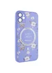 TPU+PC чехол Secret Garden with MagSafe для Apple iPhone 12 (6.1") Lilac