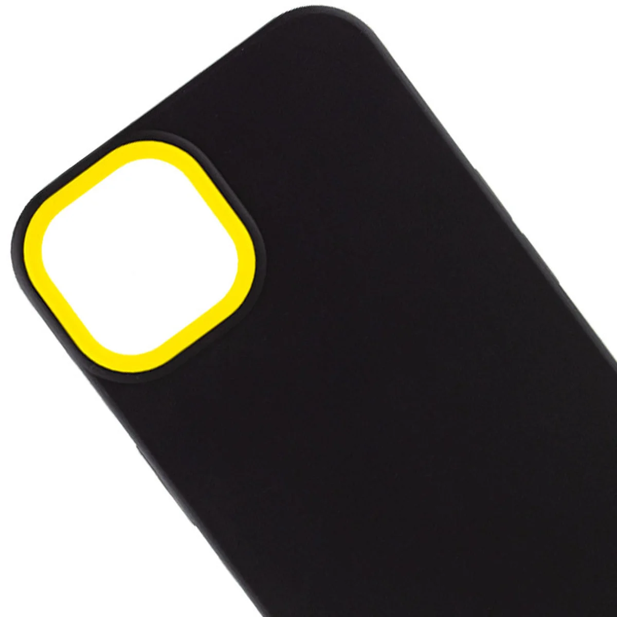 Чехол TPU+PC Bichromatic для Apple iPhone 12 Pro / 12 (6.1") Black / Yellow