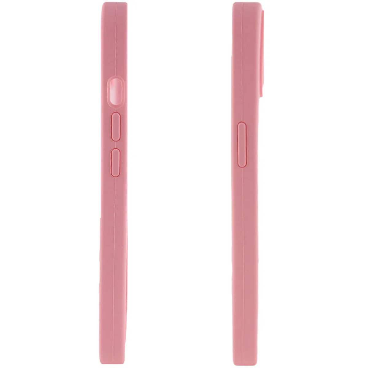 Чехол Silicone Case Lakshmi Square Full Camera для Apple iPhone 12 Pro (6.1") Розовый / Light pink