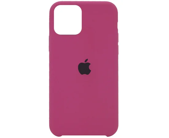 Чехол Silicone Case (AA) для Apple iPhone 12 Pro / 12 (6.1") Малиновый / Dragon Fruit