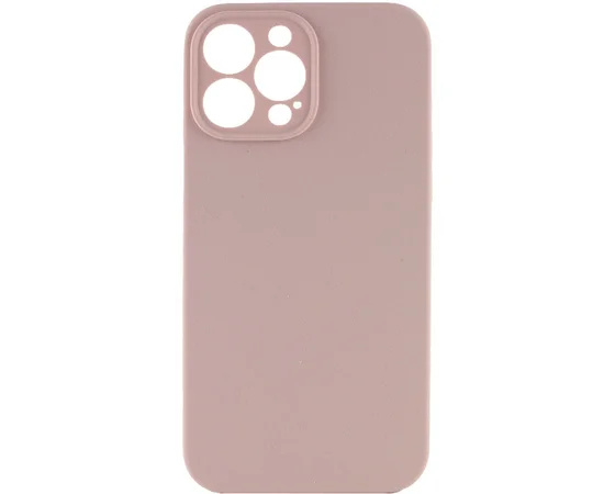 Чехол Silicone Case Lakshmi Square Full Camera для Apple iPhone 12 Pro (6.1") Розовый / Pink Sand