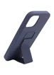 Чехол Silicone Case Hand Holder для Apple iPhone 12 Pro / 12 (6.1") Темно-синий / Midnight blue