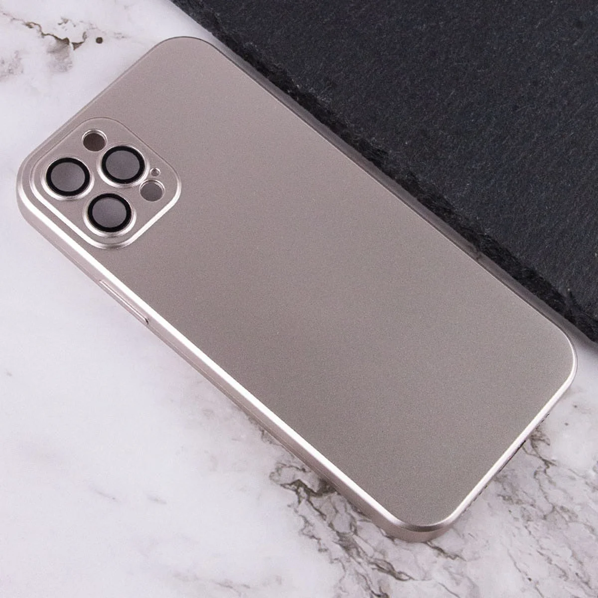 Чехол ультратонкий TPU Serene для Apple iPhone 12 Pro (6.1") Gold