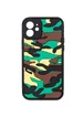 Чехол TPU+PC Army Collection для Apple iPhone 12 (6.1") Зеленый