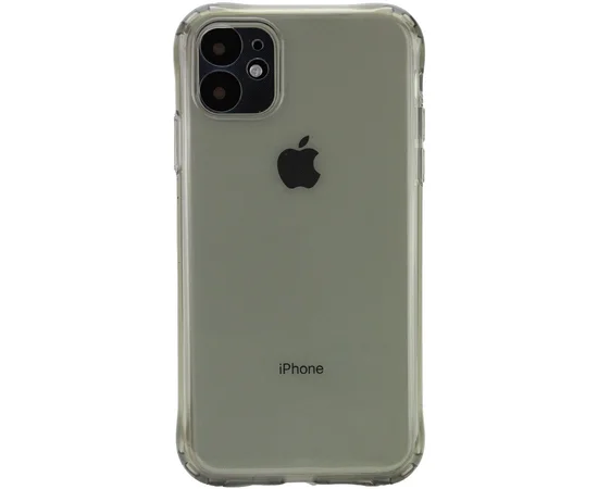 TPU чехол Ease Glossy Full Camera для Apple iPhone 12 (6.1") Черный