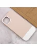Чехол TPU+PC Bichromatic для Apple iPhone 12 Pro / 12 (6.1") Grey-beige / White