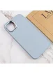TPU чехол Bonbon Metal Style для Apple iPhone 12 Pro / 12 (6.1") Голубой / Mist blue