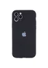 Чохол Silicone Case Full Camera Protective (AA) для Apple iPhone 12 Pro (6.1 ") Чорний / Black