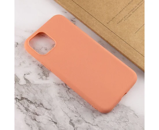 Силиконовый чехол Candy для Apple iPhone 12 Pro / 12 (6.1") Rose Gold