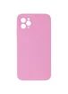 Чехол Silicone Case Lakshmi Square Full Camera для Apple iPhone 12 (6.1") Розовый / Light pink
