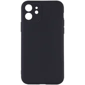 Чехол TPU Epik Black Full Camera для Apple iPhone 12 (6.1") Черный