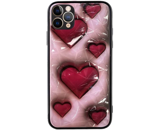 TPU+PC чохол Prisma Plushie для Apple iPhone 12 Pro (6.1") Hearts