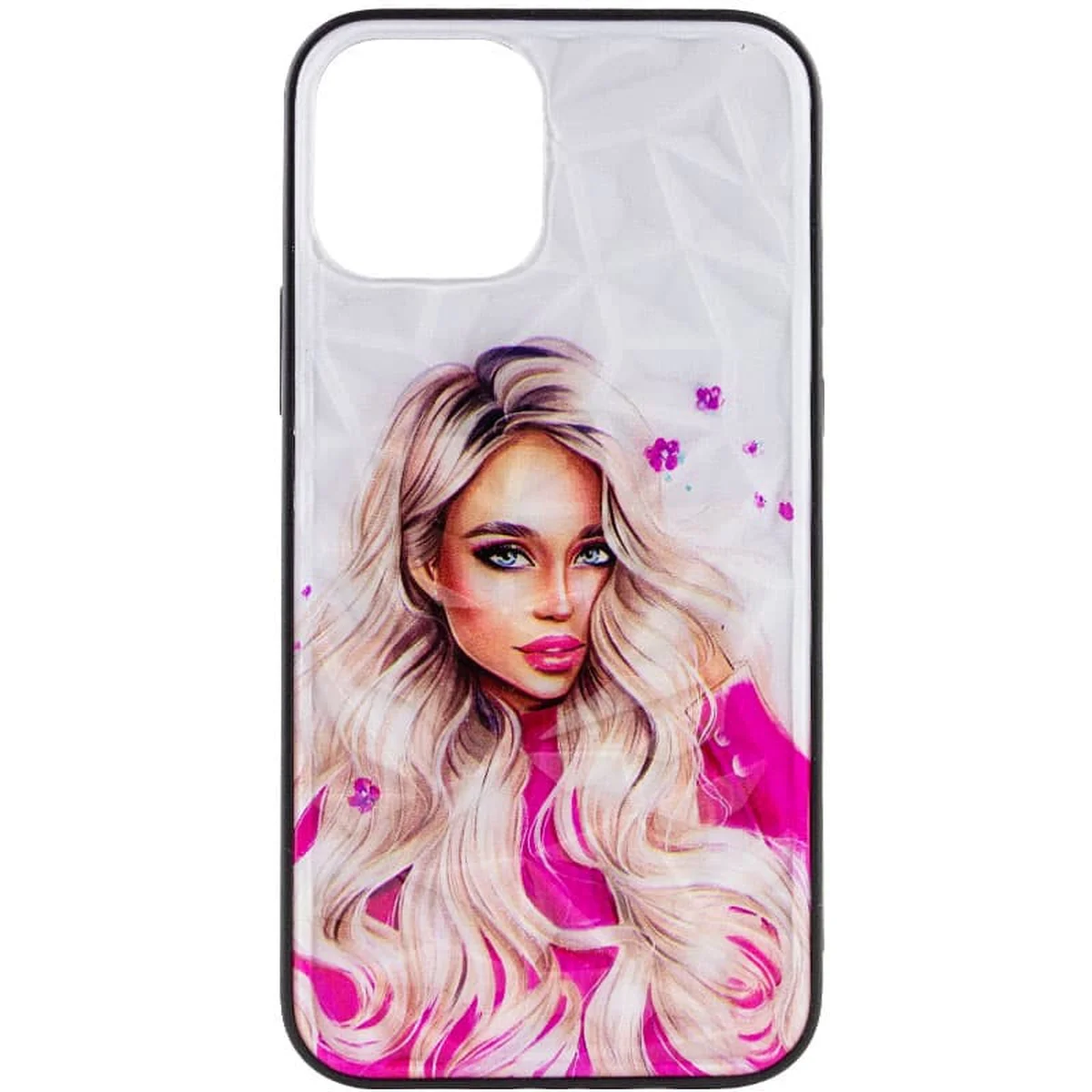 TPU+PC чехол Prisma Ladies для Apple iPhone 12 Pro / 12 (6.1") Pink