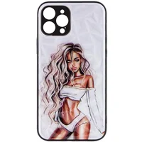 TPU+PC чехол Prisma Ladies Full Camera для Apple iPhone 12 Pro (6.1") White