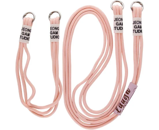 Чехол TPU two straps California для Apple iPhone 12 Pro / 12 (6.1") Розовый / Pink Sand