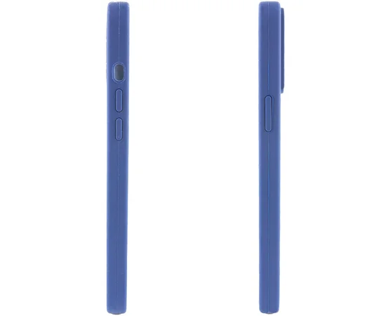 Чехол Silicone Case Lakshmi Square Full Camera для Apple iPhone 12 Pro (6.1") Синий / Deep navy