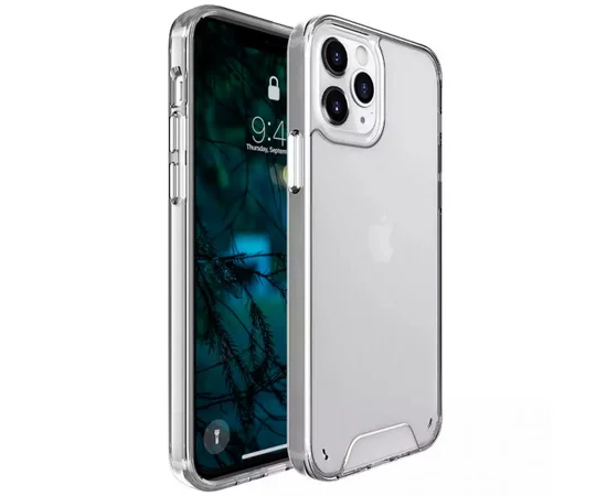 Чехол TPU Space Case transparent для Apple iPhone 12 Pro / 12 (6.1") Прозрачный