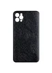 Кожаный чехол PU Retro classic для Apple iPhone 12 Pro (6.1") Черный