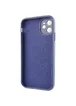 Чехол TPU+Glass Sapphire Midnight для Apple iPhone 12 (6.1") Синий / Deep navy