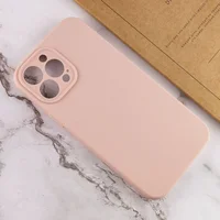Чехол Silicone Case Lakshmi Square Full Camera для Apple iPhone 12 Pro (6.1") Розовый / Pink Sand