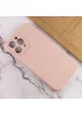 Чехол Silicone Case Lakshmi Square Full Camera для Apple iPhone 12 Pro (6.1") Розовый / Pink Sand