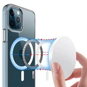 Чехол TPU Space Case with MagSafe для Apple iPhone 12 Pro / 12 (6.1") Прозрачный
