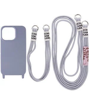 Чохол TPU two straps California для Apple iPhone 12 Pro / 12 (6.1") Сірий / Stone