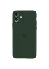 Чохол Silicone Case Full Camera Protective (AA) для Apple iPhone 12 (6.1 ") Зелений / Cyprus Green